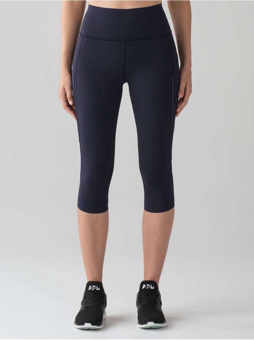 Lululemon Pace Perfect Crop 17" Navy